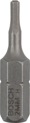 BOSCH ExtraHard Vidalama Ucu HEX2*25 mm 3'lü
