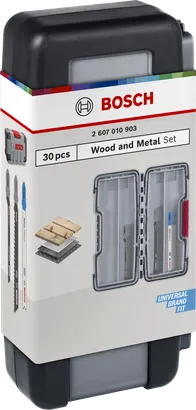 BOSCH Wood & Metal Dekupaj Bıçağı Seti 30'lu