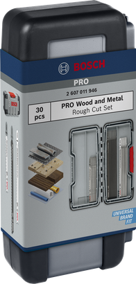 BOSCH PRO Wood and Metal Rough Cut Set, 100 mm