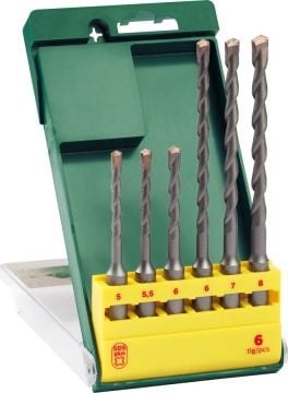 BOSCH DIY-P SDS-Plus K-Delici Uç 6lı Set Ø5-8