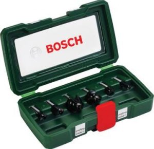 BOSCH DIY Freze Seti 6'lı 8 mm şaftlı