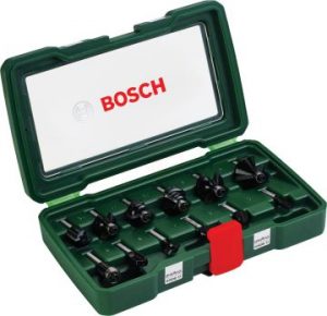 BOSCH DIY Freze Seti 12'li 8 mm şaftlı
