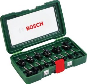BOSCH DIY Freze Seti 15'li 8 mm şaftlı