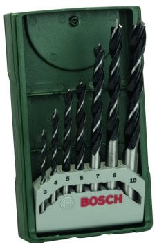 BOSCH X-Line 7 Parça Ahşap Matkap Ucu Seti