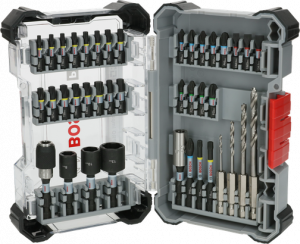 BOSCH PRO Impact Vidalama ve Ahşap Delme Seti 40lı