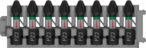 BOSCH PRO Impact Vidalama Ucu PZ2*25mm 8'li