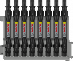 BOSCH PRO Impact Vidalama Çift Uç T25*65mm 8'li